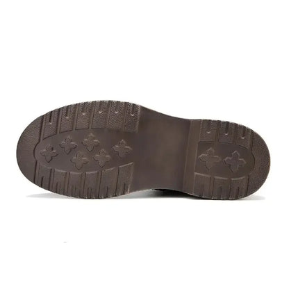 Bottes hautes 2 cm Cuir de mouton Broderie Couture Ethnique Mi-printemps Automne ZIP Femme Grande Taille Chaussures de créateur pour femmes