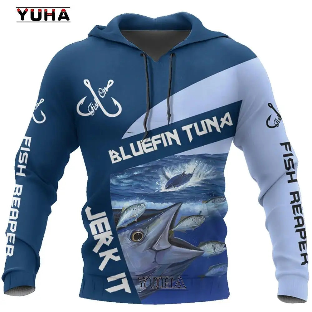 Sweat à capuche pour hommes, motif carpe de pêche 3D cool, Harajuku, unisexe, décontracté, pull, hoodies, sudadera hombre