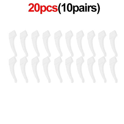 20/40pc Silicone Ear Hook Anti-slip Glasses Leg Ear Sleeve Bracket Fastener Sunglasses Accessories Grip Anti-fall Eyewear Holder