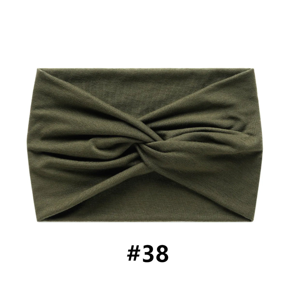 Wide Headbands for Women Large Turban Headwrap Boho Hairband Twisted Head Bands Sport Workout Stretch Non-slip Hair Accessories
