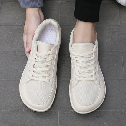 Wide Toe Casual Shoes for Men and Women Barefoot Soft Sole Flats Non Slip Walking Footwear Plus Size Comfortable
