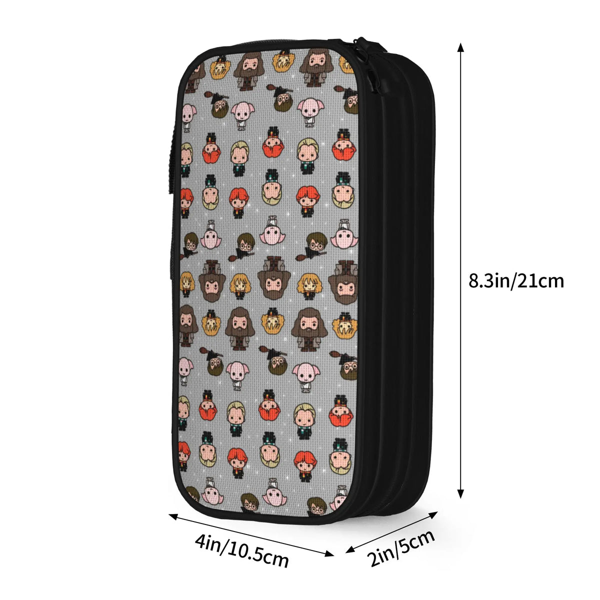 New H-HP-P Harrys Potters Pencil Cases  Pencil Pouch Pen Holder for Girl Boy Large Storage Bags Office Gifts Accessories