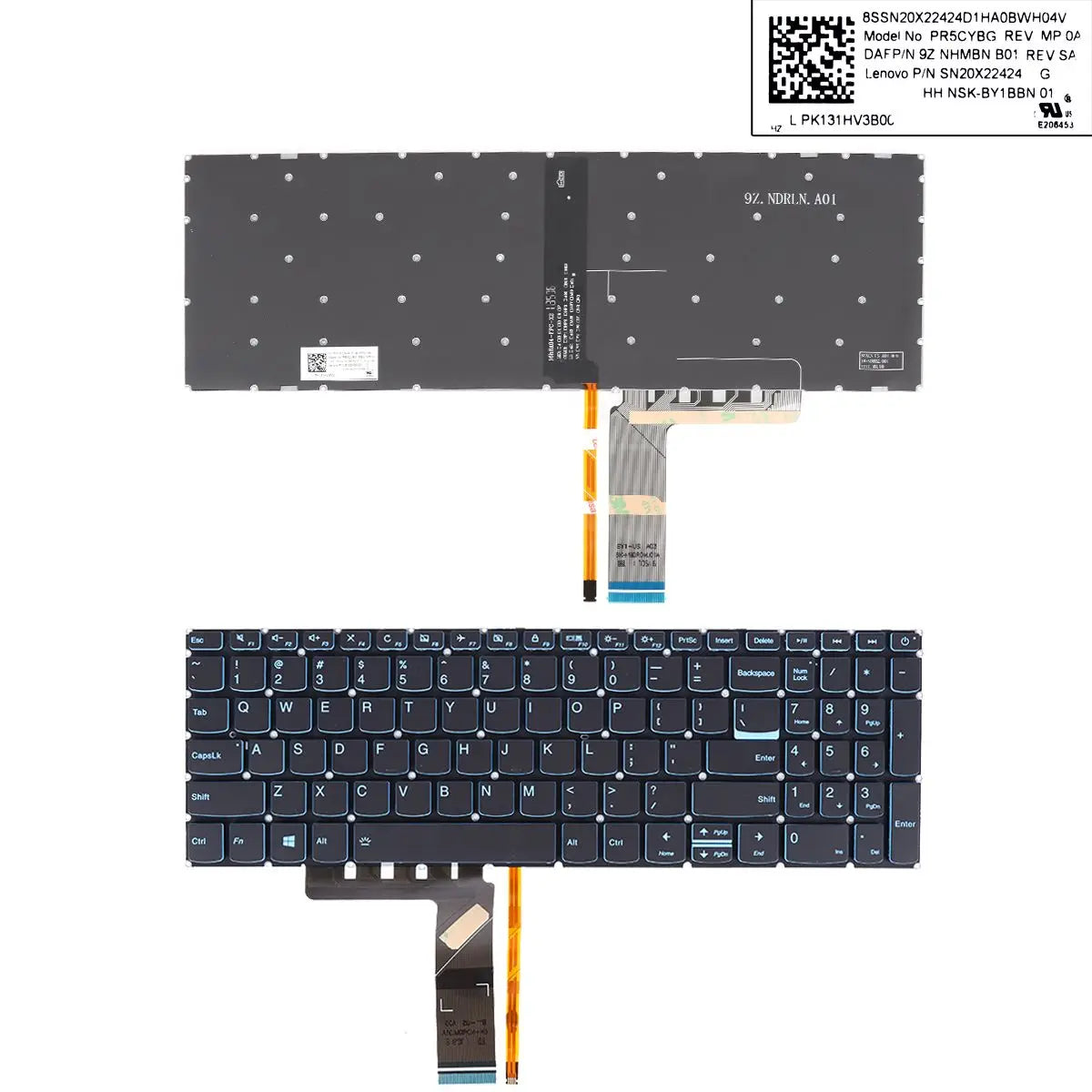 US Laptop Keyboard for Lenovo IdeaPad L340 L340-15 L340-17 L340-15IRH 320-15ABR 320-15IAP 320-15AST 320-15IKB 320-15ISK  Backlit