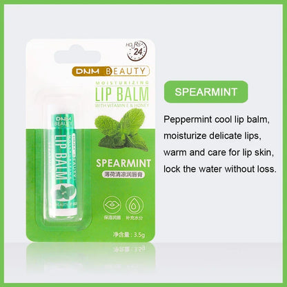 Fruit Lip Balm Winter Fashion Moisturizing Lip Oil Long-Lasting Clear Transparent Natural Aloe Lipstick Lip Care Lipstick Makeup