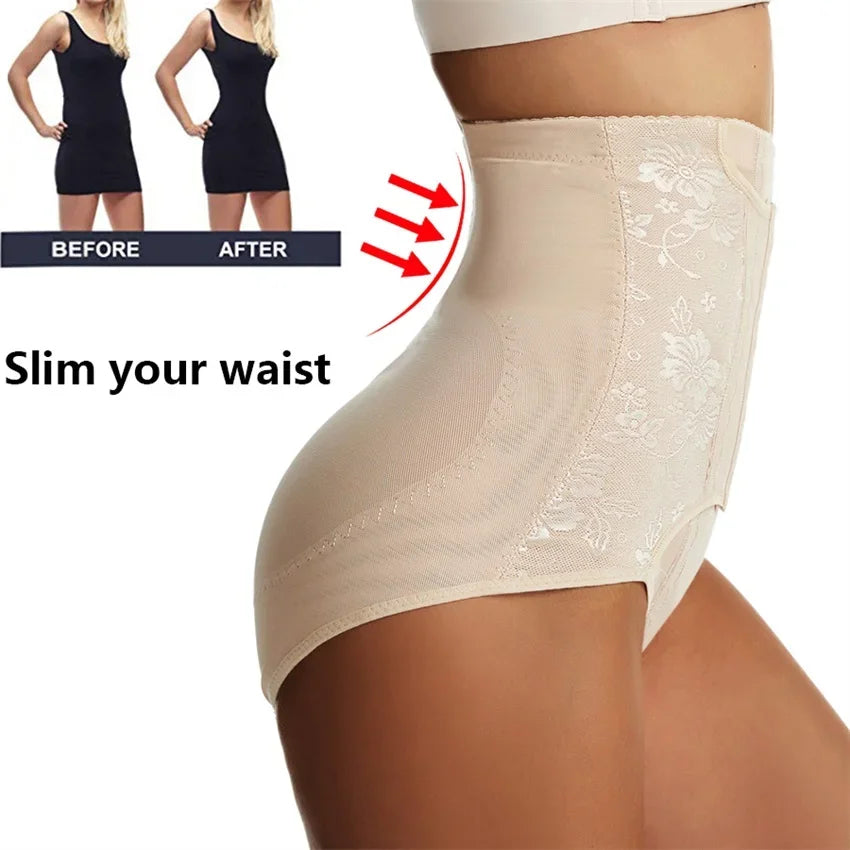Butt Lifter Panties Womens High Waist Tummy Control Body Shaper Waist Cincher Panty Girdle Shapewear Underwear Slimming Belly