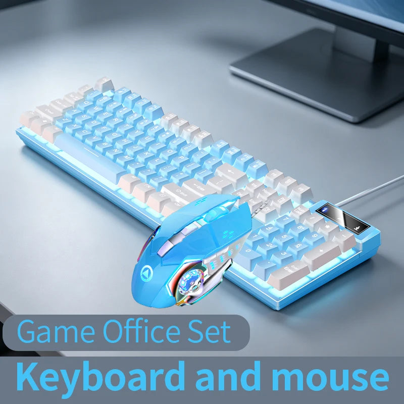 Single Keyboard and Keyboard Mouse uminous Keyboard Mouse Wired Gaming Mouse Keyboard Set