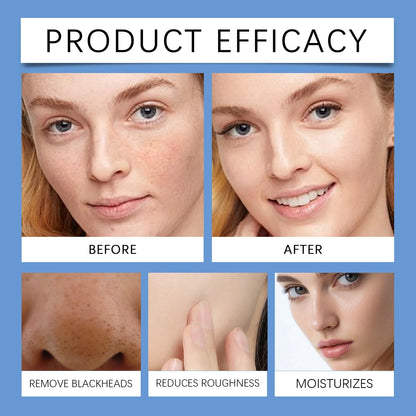 Pore Cleaning Mud Mask Blackhead Remover With AHA BHA PHA Peel Off Deep Cleansing Exfoliator For Oily Acne Skin Minimize Pores