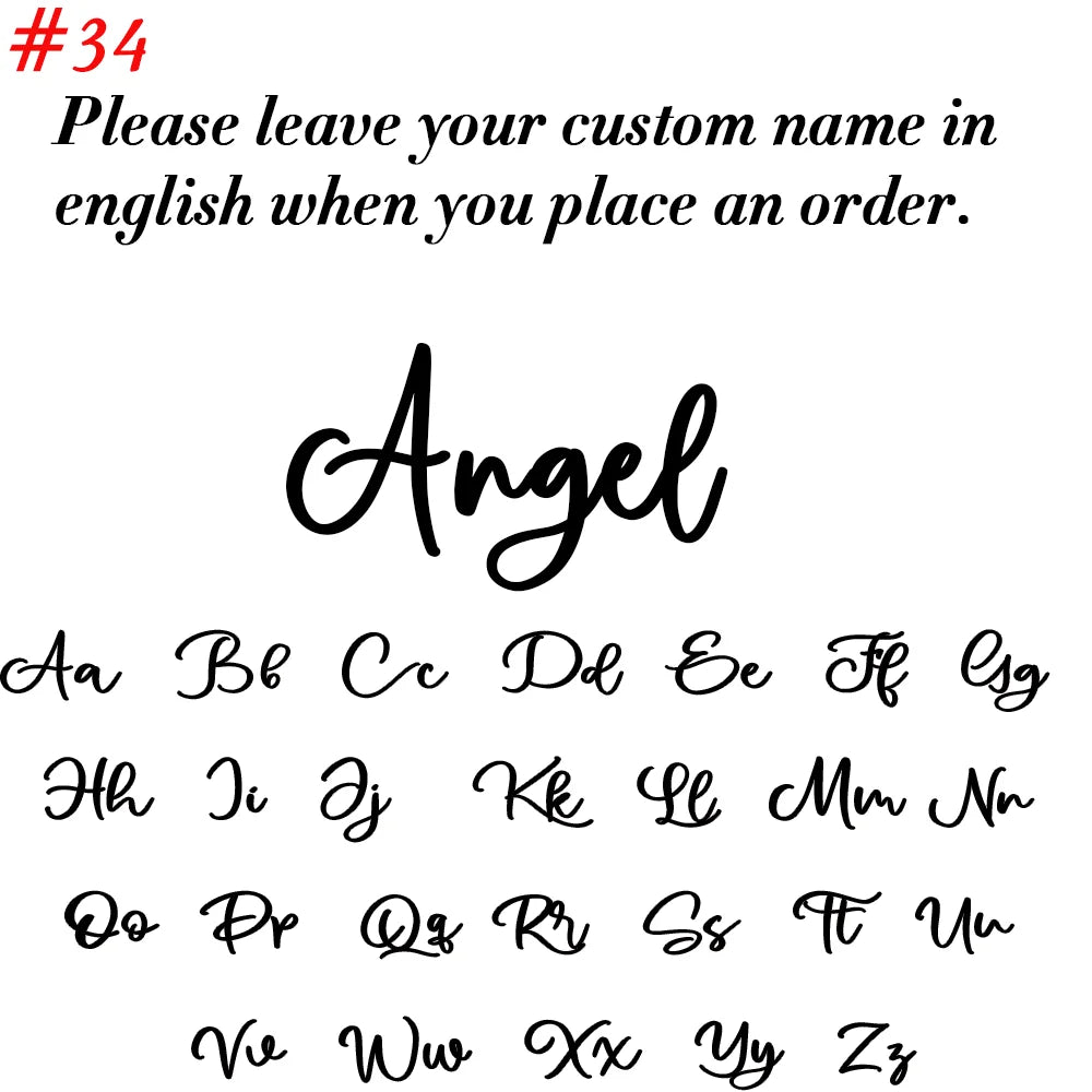 Collier Personnalisé Prénom en Cursif pour Femme Pendentif Lettre en Acier Inoxydable Bijoux Homme Chaîne Ras du Cou Personnalisé
