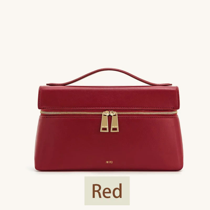 JWPEI Box Bag Thea - A Simple Commuting Lunch Box Bag for Women, Handheld and Crossbody, Fashionable and Versatile Small Bag