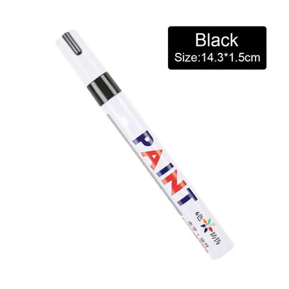 3 Marqueurs Peinture Blancs, Stylos Peinture Étanche à Base d'Huile pour Pneus de Voiture, Séchage Rapide et Permanent