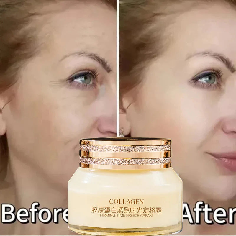 Collagen Cream Lifting Firming Cream MoisturizingReduces Wrinkles & Fine Lines Brighten 50g