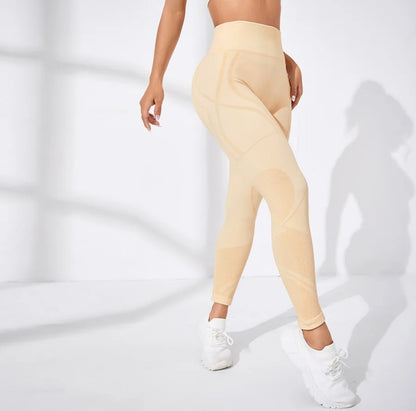 Pantalon de yoga Sport Legging Femme Sans couture Taille haute Push Up Collant Femme Fitness Entraînement Legging Gym