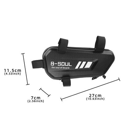 B-SOUL Electric Bike Hanging Bag Motorcycle Side Bags Waterproof Moto Engine Pack Hard Shell Bags Mountain Bike Triangle Pouch