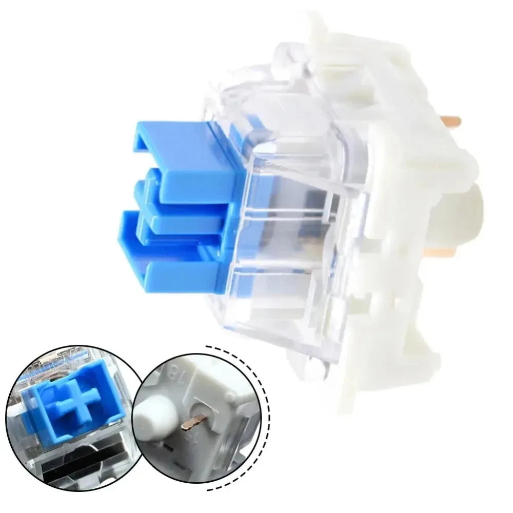 20/50/100pcs Keyboard Switch Keyboard Clicker Key 3 Pin Tactile Switch For Replacement Mechanical Keyboard Accessories