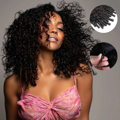 Perruque Cheveux Naturels Birmans Bouclés Densité 250% 13x4 HD Transparent Lace Frontal Pré-plucked Cheveux Naturels Birmans Remy 28 Pouces
