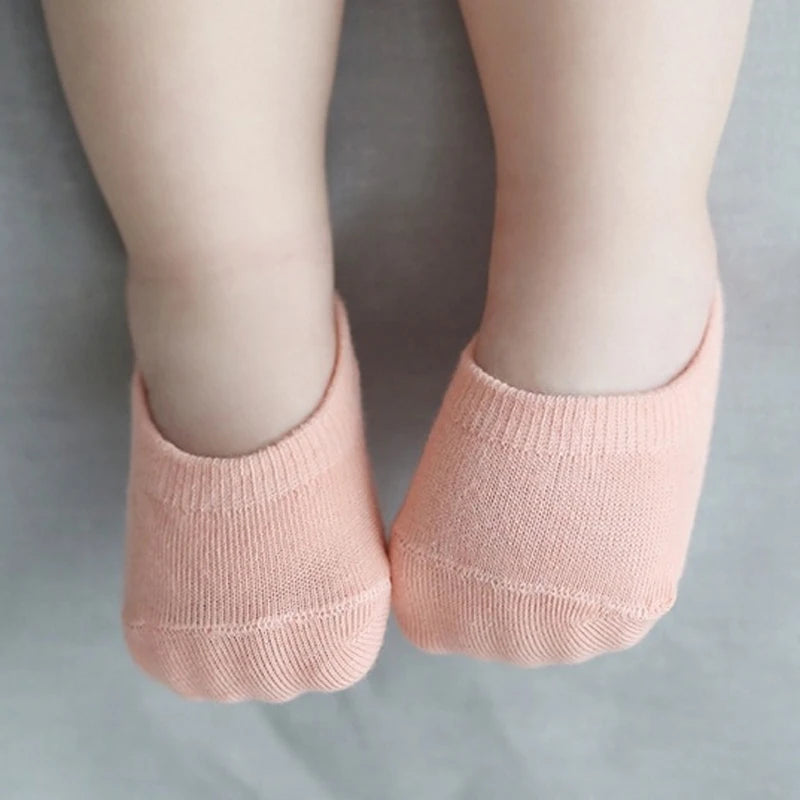 Candy Baby Floor Socks New Born Cotton Unisex Kids Anti-slip Sock Short Ankle Socks First Walker For Infant Boys Girls 1-3Y