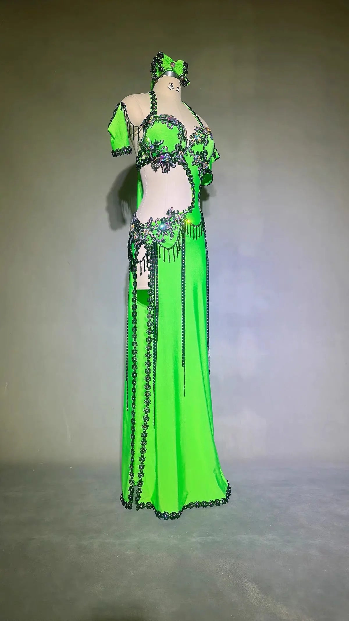 Bellydance Dress Women Lesson Attire Performance Dancewear Costume Oriental Clothes Practice Jasmine Skirt Arabic Caderines suit