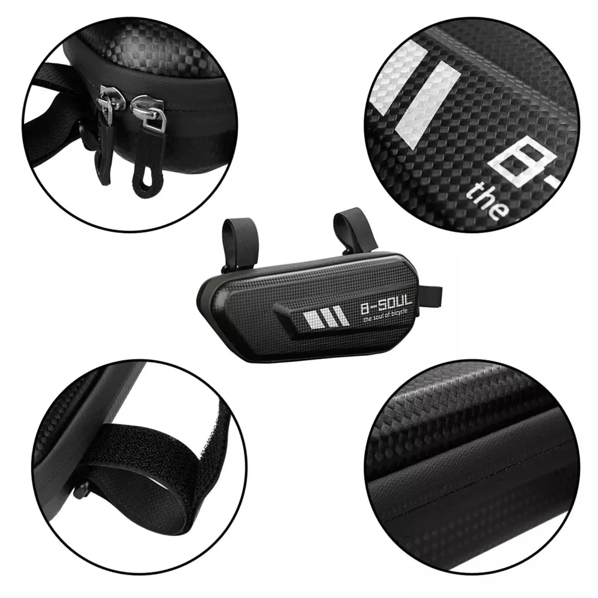 Waterproof Motorcycle Frame Packages MTB Bike Side Bag Motorcycle Saddle Bag Cycling Front Top Tube Bag Cycling Motor Accessorie