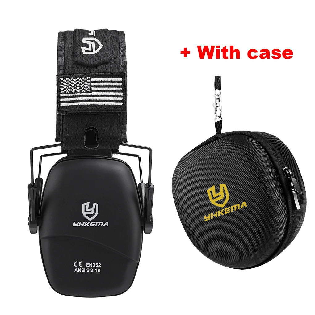 NEW Passive Shooting Tactical headset with Case Ear Protection Anti-noise Headset for Hunting Ear Defender Sound Amplification