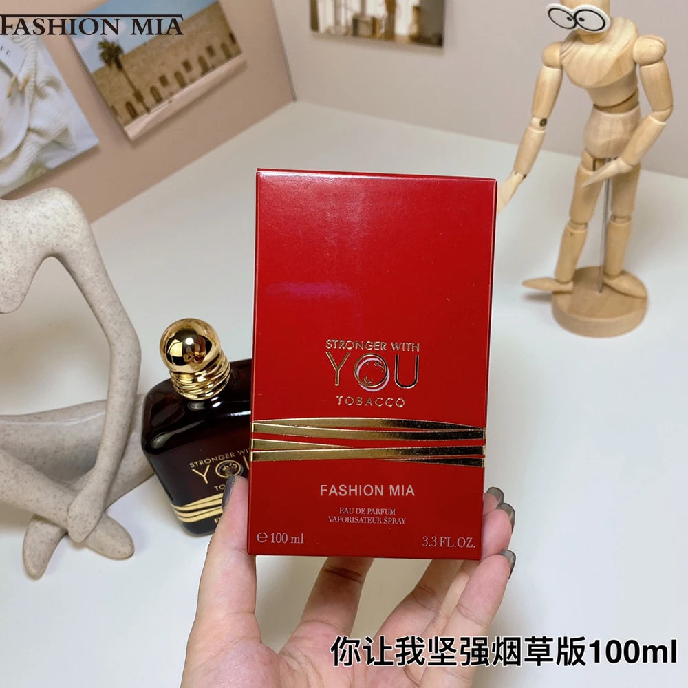 100ml Parfum homme Stronger With You Intensely de haute qualité, longue durée, boisé, atomiseur corporel, cadeaux