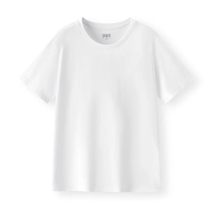 Semir Short Sleeve T-Shirt Men Pure Cotton Bottoming Shirt 2026 New Spring Solid Color Inner Layer Top Versatile White T-Shirt
