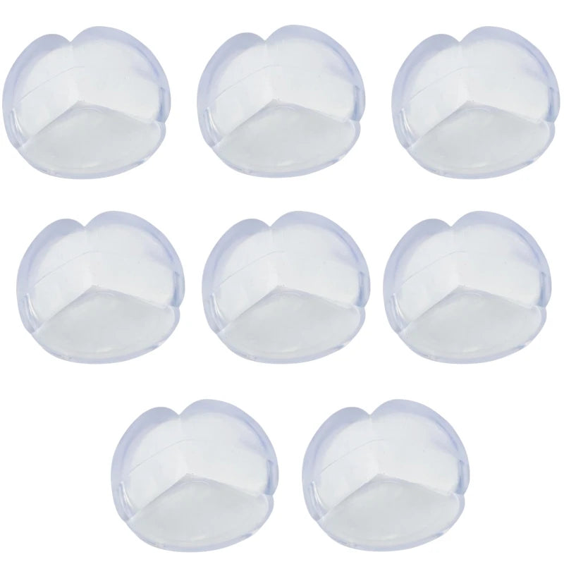 Baby Safety Silicone Kids Proofing Edge Protector Soft Transparent Children Anti Collision Table Corner Edge Protection Cover