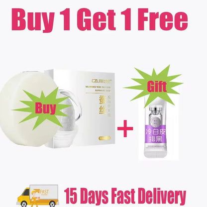 Body Whitening Soap Underarm Knee Bleaching Soap Chicken Skin Removal Dark Spot Removal Dead Skin Moisturize Brighten Body Care