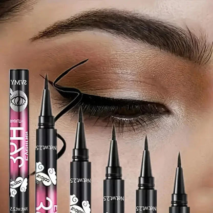 12 PCS Eyeliner Liquide Ultimate Noir Maquillage Waterproof Longue Tenue