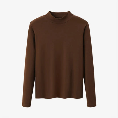 AS AW26 Velvet jumper dress with side pockets + Jersey basic mockneck