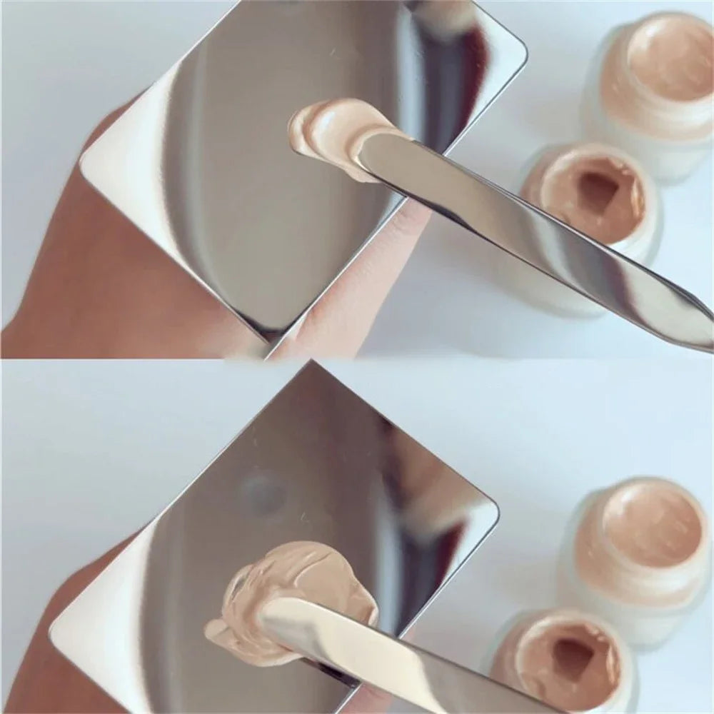 2PC Stainless Steel Palette Tray Rod Set Makeup Tool