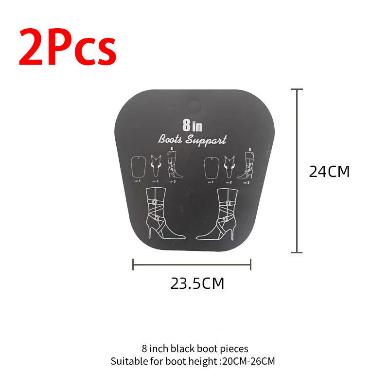 2Pcs Boot Shaper Stands Form Inserts Tall Boot Support Keep Boots Tube Shape for Women Men Plastic Long boots support