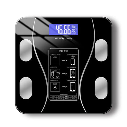 Nouvelle balance de graisse corporelle USB, balance de graisse domestique intelligente et précise, balance corporelle adulte, petite balance électronique, balance de pesée corporelle