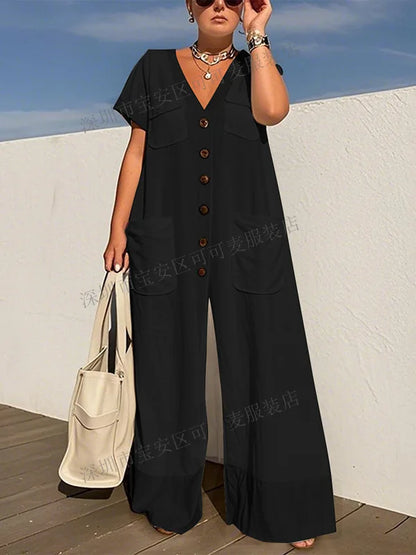 Combinaison de Plage Femme Barboteuses Dentelle Salopettes Longues Trench Printemps Été Bodycon Y2k Tenues de Soirée Élégantes Combinaisons de Travail