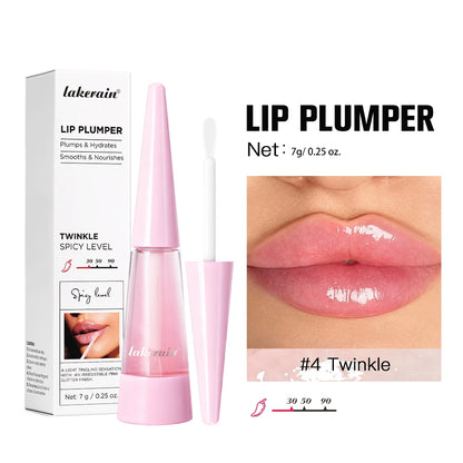 Instant Plumping & High Shine Lip Gloss Deep Hydrate Long-Lasting Moisturizing Lip Plumper Serum Sexy Lips Care Korean Makeup