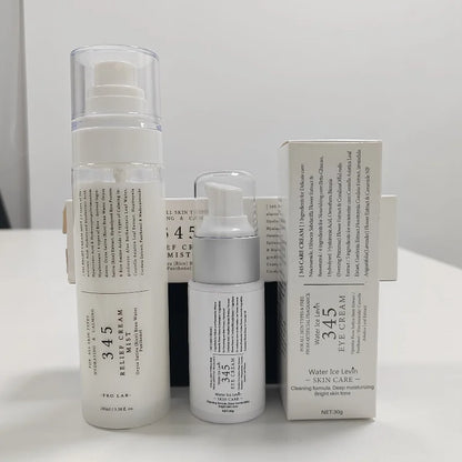Crème Visage 345 Soin Coréen Adoucissante Hydratante Réparatrice Douce Adaptée Aux Peaux Sensibles