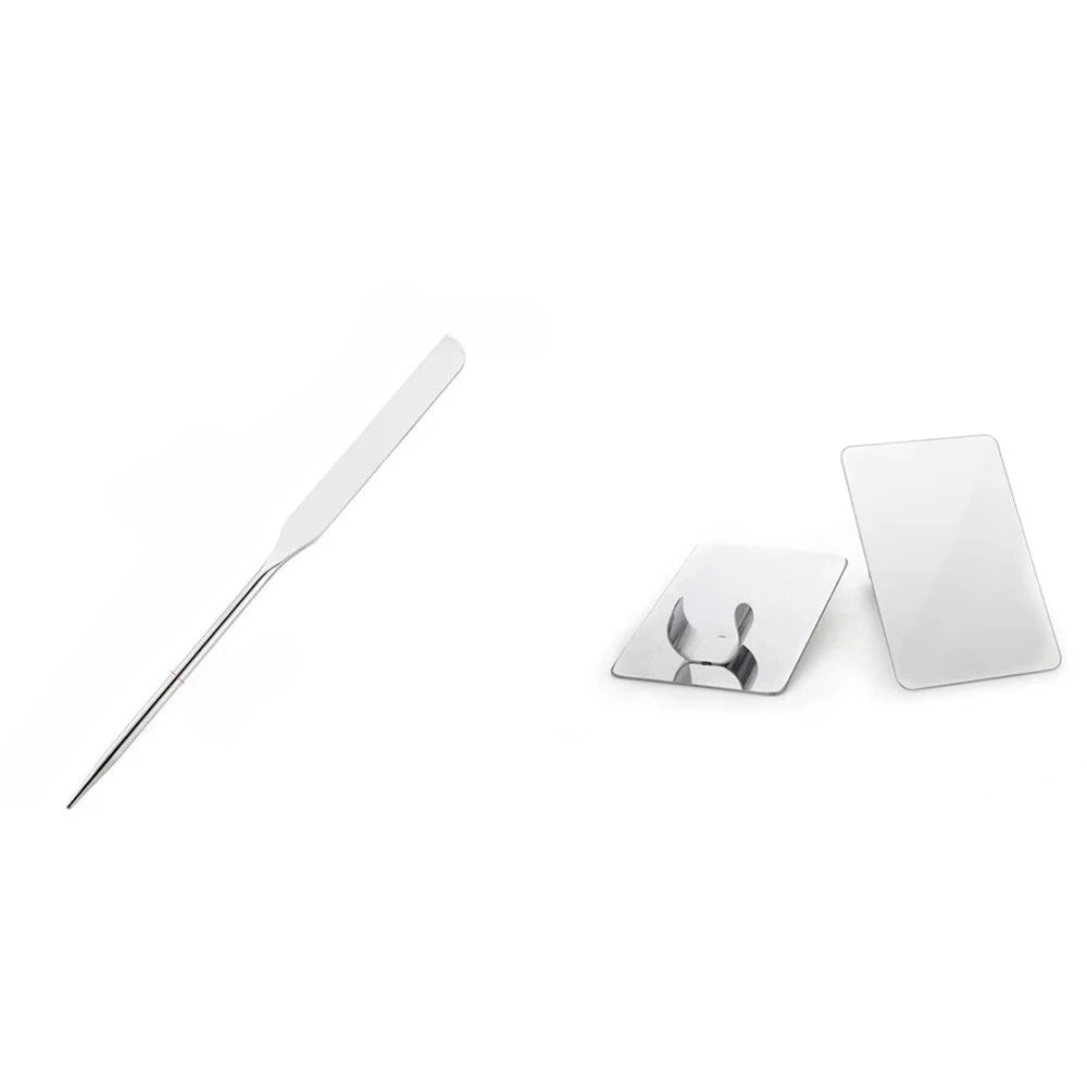 2PC Stainless Steel Palette Tray Rod Set Makeup Tool