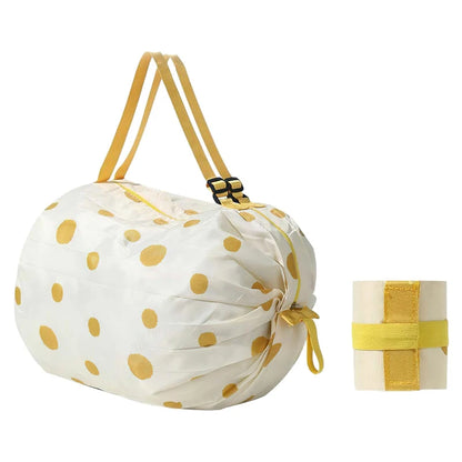 Foldable Shopping Bag Waterproof Travel Portable Storage Bag Beach Bag Supermarket Grocery Shopping Bag