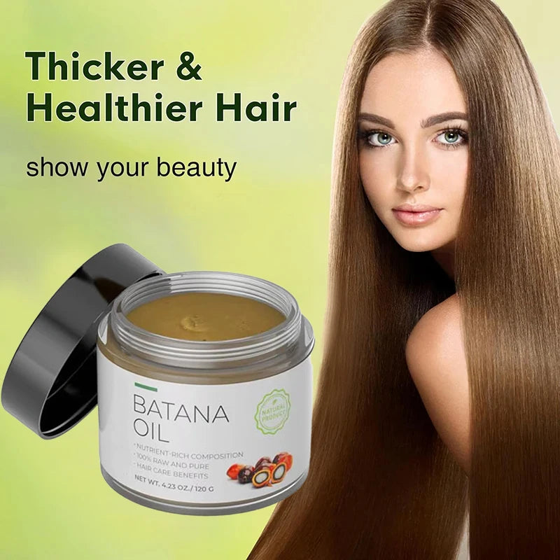 Huile de Batana brute pour la pousse des cheveux 100 % naturelle Peut prévenir la chute des cheveux chez les hommes et les femmes Augmente l'épaisseur et la douceur des cheveux