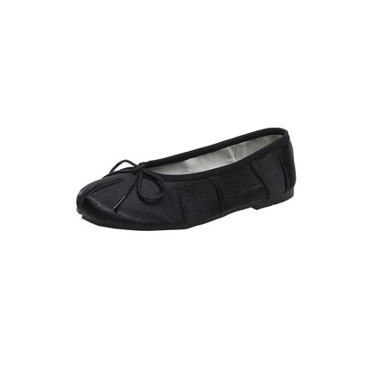 French Gentle Bow Women's Shoes Flats
