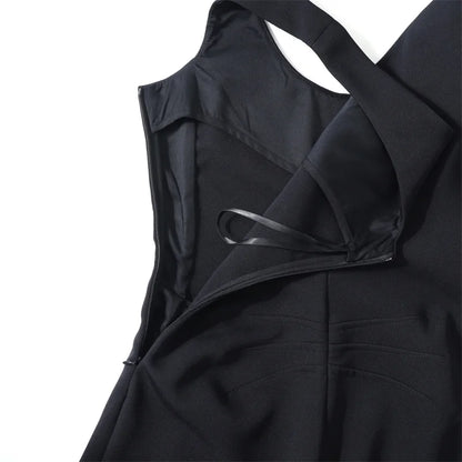 Women's jumpsuit New high waisted slim straight leg pants for the summer of 2026 Sleeveless curved knife pants Bodysuit women
