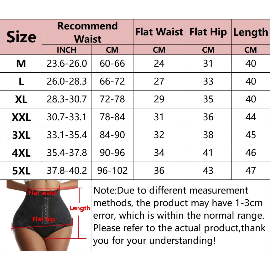 Butt Lifter Panties Womens High Waist Tummy Control Body Shaper Waist Cincher Panty Girdle Shapewear Underwear Slimming Belly
