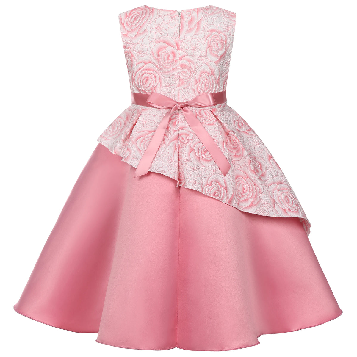 Girl's party dress - Elegant flower princess style dance dress - Birthday party dress, wedding dress, flower girl dress