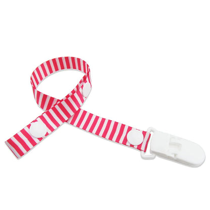 Adjust Baby Pacifier Clip Chain Ribbon Dummy Holder Chupetas Soother Pacifier Clips Leash Strap Nipple Holder for Infant Feeding