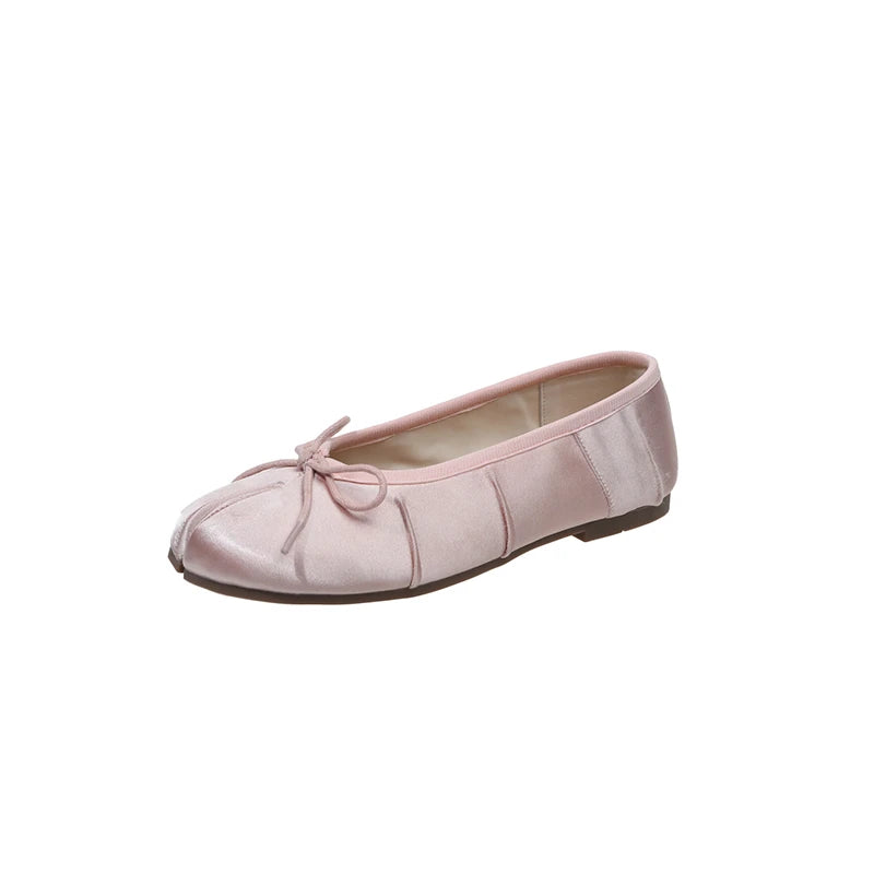 French Gentle Bow Women's Shoes Flats