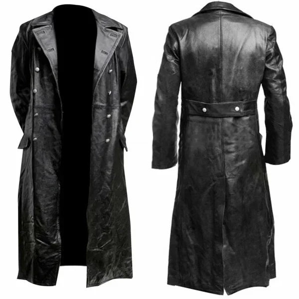 Punk & Gothic Medieval Steampunk Trench Coat Plague Doctor Fancy Dress Men's Casual Daily Adults' Coat
