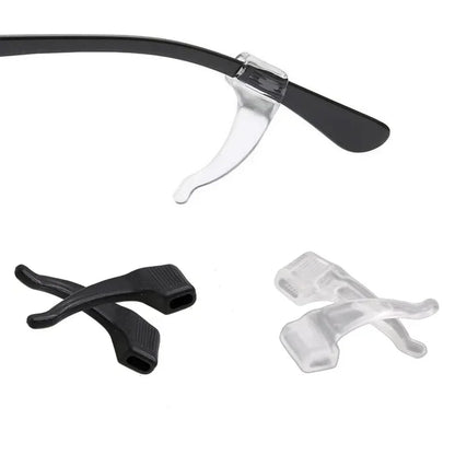 2/40pcs Silicone Ear Hook Anti-slip Glasses Leg Ear Sleeve Bracket Fastener Sunglasses Accessories Grip Anti-fall Eyewear Holder