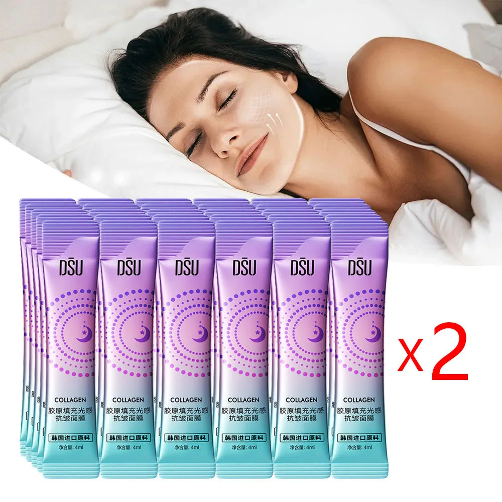 30pcs Anti Wrinkle Sleeping Facial Masks Moisturizing Firming Collagen Masks skincare Korean Face Mask Facial Skin Care Products