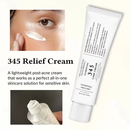 Crème Visage 345 Soin Coréen Adoucissante Hydratante Réparatrice Douce Adaptée Aux Peaux Sensibles