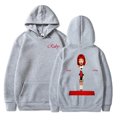 JENNIE Ruby Hoodie 2025 Nouvel Album Mode Homme/Femme Sweat-shirts à Capuche Harajuku Esthétique Hiver Vêtements Polaire Pull Vintage