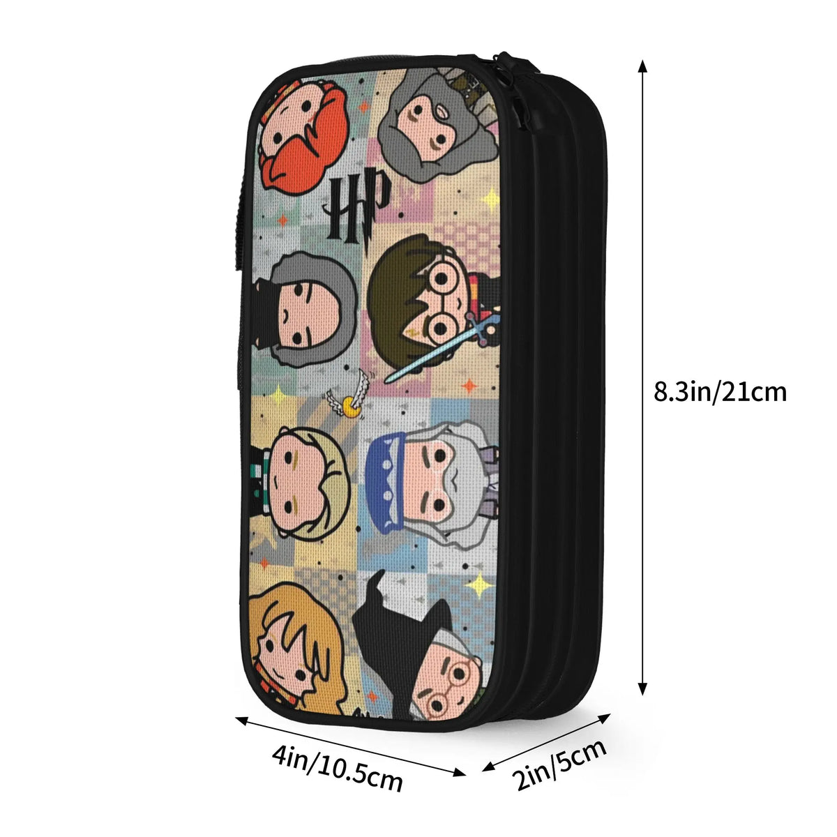 New H-HP-P Harrys Potters Pencil Cases  Pencil Pouch Pen Holder for Girl Boy Large Storage Bags Office Gifts Accessories